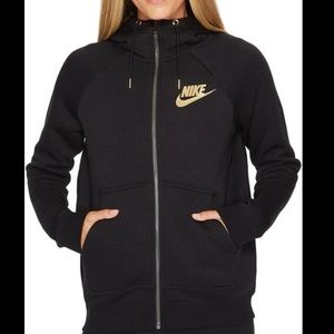nike rally full zip hoodie